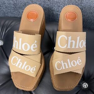 Chloe Woody Espadrilles size 39